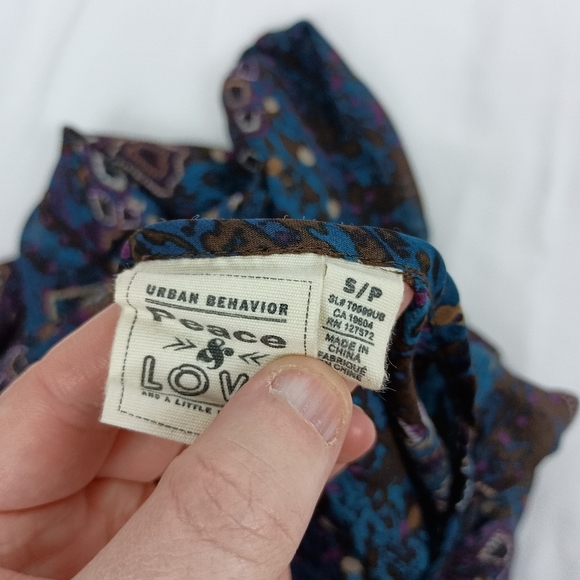 Sheer Colorful Western Fairy Bohemian Short Dress (#1,303) - Picture 2 of 10